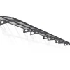 Canopia by Palram Auvent Herald 890 x 140 cm Grise en Polycarbonate et acier