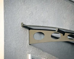 Canopia by Palram Auvent Herald 890 x 140 cm Grise en Polycarbonate et acier