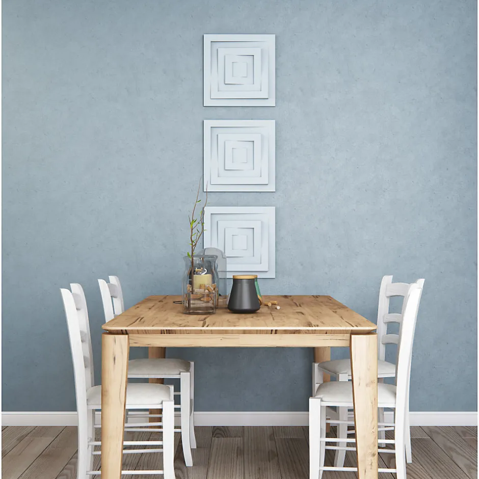 Decoflair B22 Rosace Polystyrène expansé 300 x 300 x 34 - 1 pièce