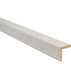 Baguette d'angle arrondi en MDF blanc 23X23mm L.2,44m
