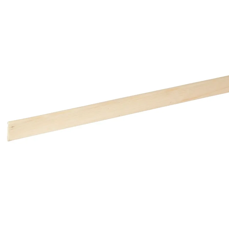 Baguette d'angle arrondie pin 9 x 27 mm L.2,4 m