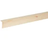 Baguette d'angle arrondie pin 27 x 45 mm L.2,4 m- New