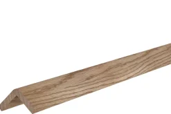 Baguette d'angle arrondie chêne 23 x 23 mm L.2,4 m