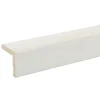 Baguette d'angle brossée blanc 250 x 27,5 cm- New