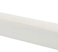 Baguette d'angle brossée blanc 250 x 27,5 cm- New