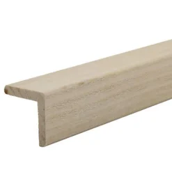 Baguette d'angle brut de sciage coloris naturel 250 x 27,5 cm- Clearance
