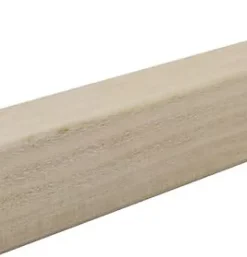 Baguette d'angle brut de sciage coloris naturel 250 x 27,5 cm- Clearance