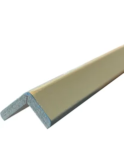 Baguette d'angle en MDF arrondi Ninna couleur vert 23X23mm L.2,44m