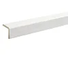 Baguette d'angle MDF frêne blanc L.260 x l.2,2 cm