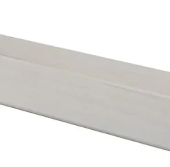 Baguette d'angle rabotée lisse blanc 250 x 27,5 cm- Best
