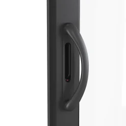 Baie vitrée coulissante alu + volet roulant motorisé gris - l.180 x h.215 cm - Uw 1,7-GoodHome New