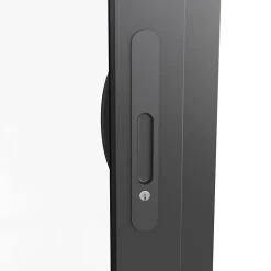 Baie vitrée coulissante alu + volet roulant motorisé gris - l.180 x h.215 cm - Uw 1,7-GoodHome New