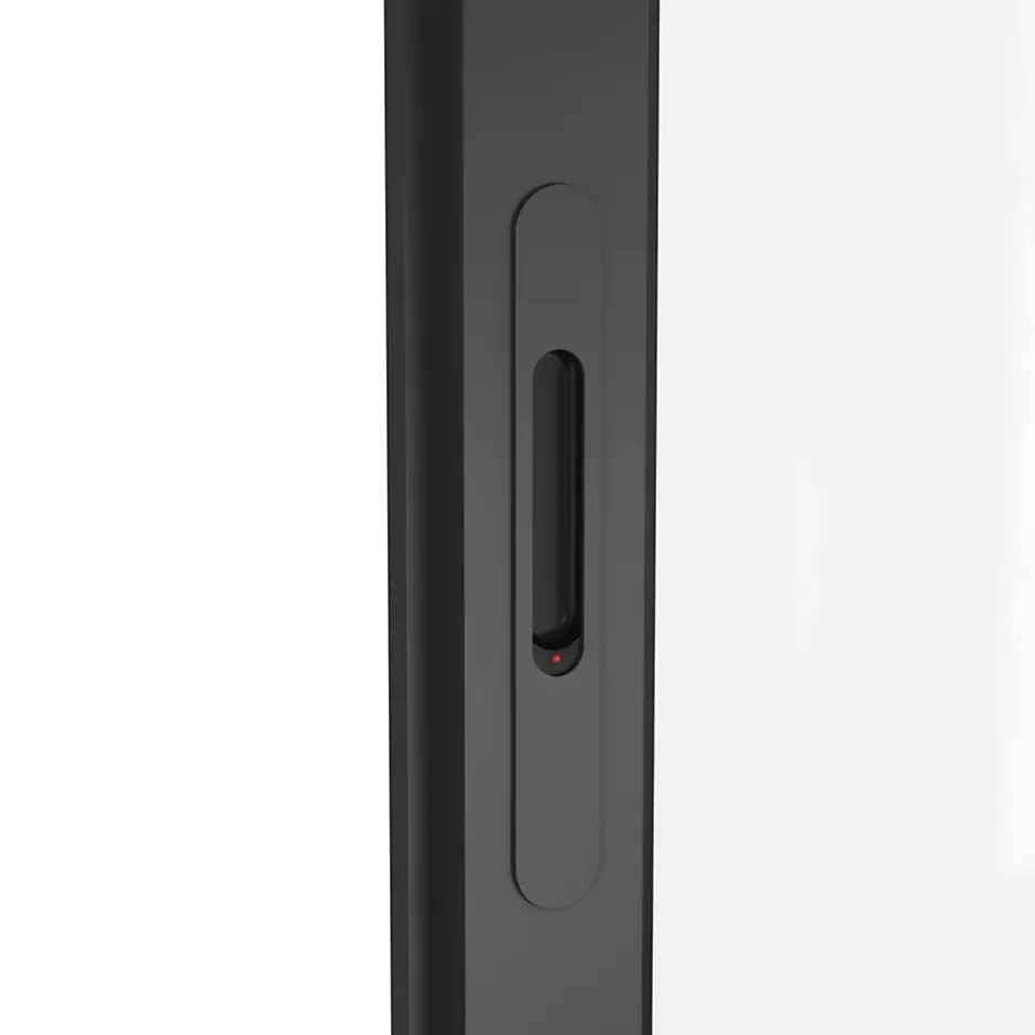 Baie vitrée coulissante alu + volet roulant motorisé gris - l.180 x h.215 cm - Uw 1,7-GoodHome New