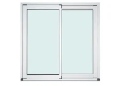 Baie vitrée coulissante alu - l.180 x h.215 cm- Clearance