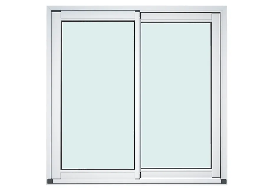Baie vitrée coulissante alu - l.180 x h.215 cm- Clearance