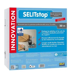 SELIT Bande d'étanchéité sol et mur stop 20m
