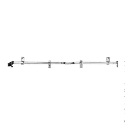 Afbat Barre de sécurité 6 points pour volets