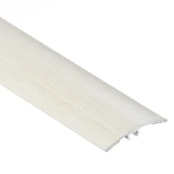 Cezar Barre de seuil en aluminium Blanc 40 X 1800 mm