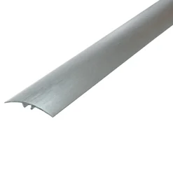 Cezar Barre de seuil en aluminium Argent brossé 37 X 930 mm