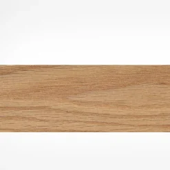 Woodbord Barre de Seuil en Bois Chêne Massif Verni Mat- Aspect Naturel - 20x50x1200mm - Rattrapage de Niveau - à la Suisse