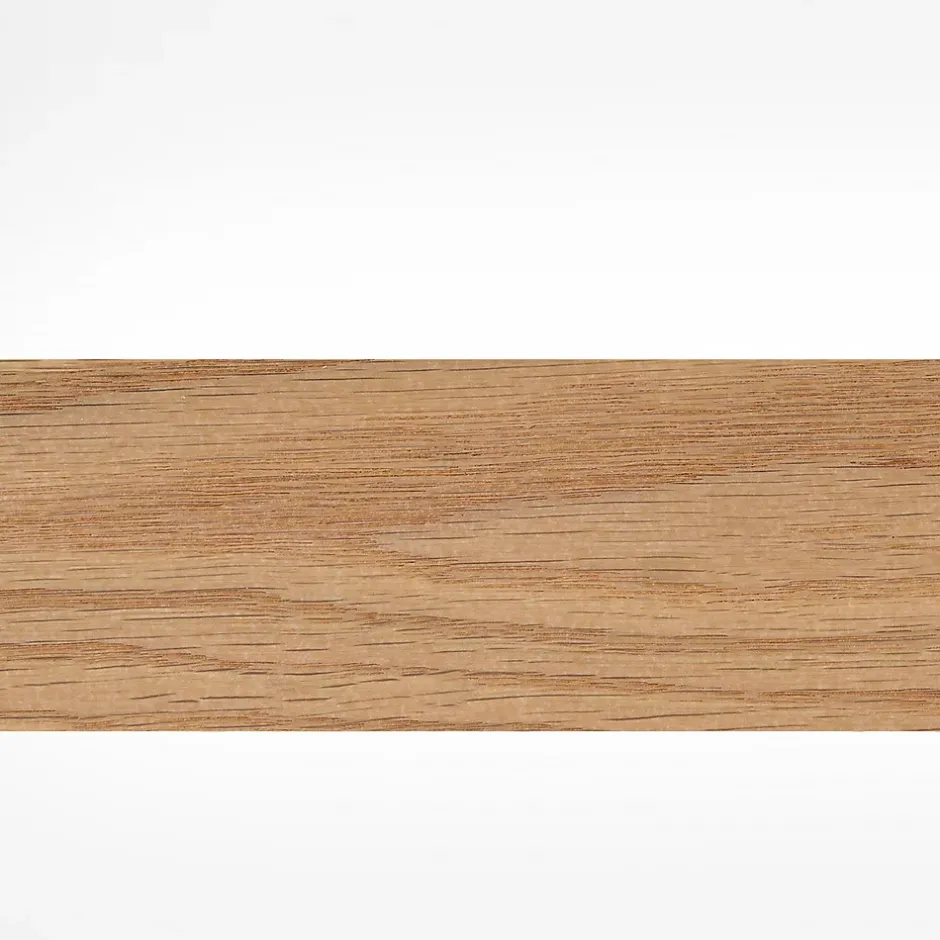 Woodbord Barre de Seuil en Bois Chêne Massif Verni Mat- Aspect Naturel - 20x50x1200mm - Rattrapage de Niveau - à la Suisse