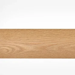 Woodbord Barre de Seuil en Bois Chêne Massif Verni Mat- Aspect Naturel - 19x52x1200mm - Rattrapage de Niveau