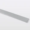 GoodHome Barre de seuil extra-large en aluminium décor métal mat 100 x 2 700 mm