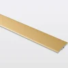 Barre de seuil extra-plate en aluminium décor doré mat 37 x 1 800 mm-GoodHome Best