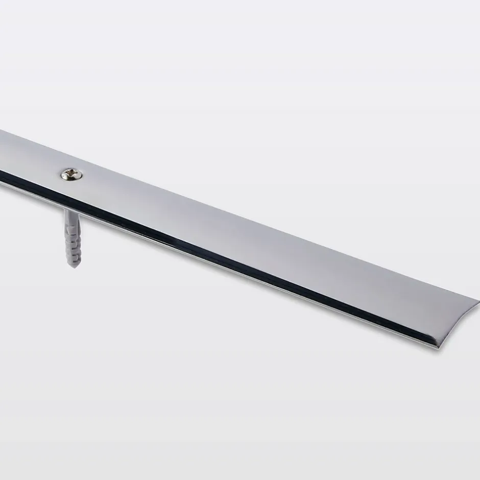 Barre de seuil finition chromé brillant 30 x 1 800 mm