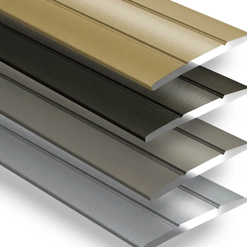 Floordirekt Barre de seuil Firm K132 Forme: C : 36 mm Longueur: 134 cm Autocollant Bronze