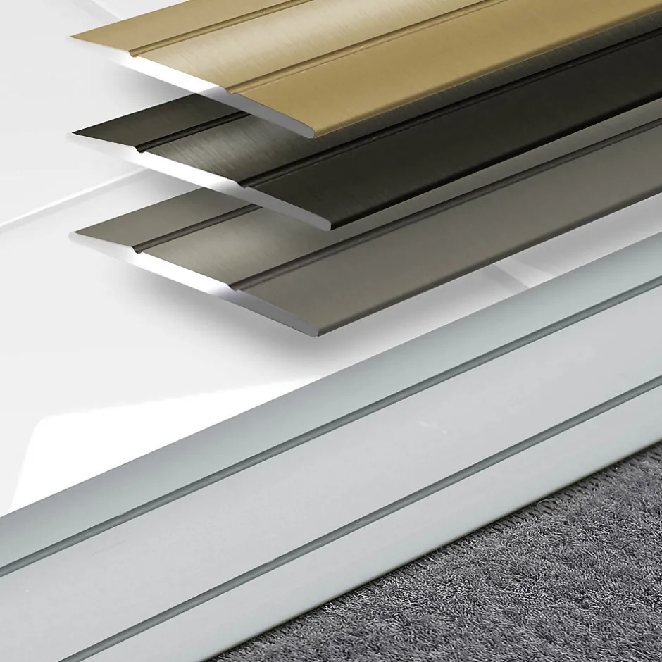 Floordirekt Barre de seuil Firm K132 Forme: C : 36 mm Longueur: 90 cm Autocollant Or