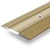 Floordirekt Barre de seuil Firm K132 Forme C 36 mm Longueur 134 cm Pré-percé Or -