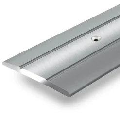Barre de seuil Firm K132 Forme C 36 mm Longueur 100 cm Pré-percé Argent --Floordirekt Clearance