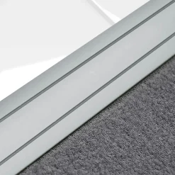 Barre de seuil Firm K132 Forme: C : 36 mm Longueur: 100 cm Autocollant Argent-Floordirekt Outlet