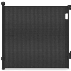 Barriere de securite retractable HAUTE 180x96cm noir-Vounot Clearance