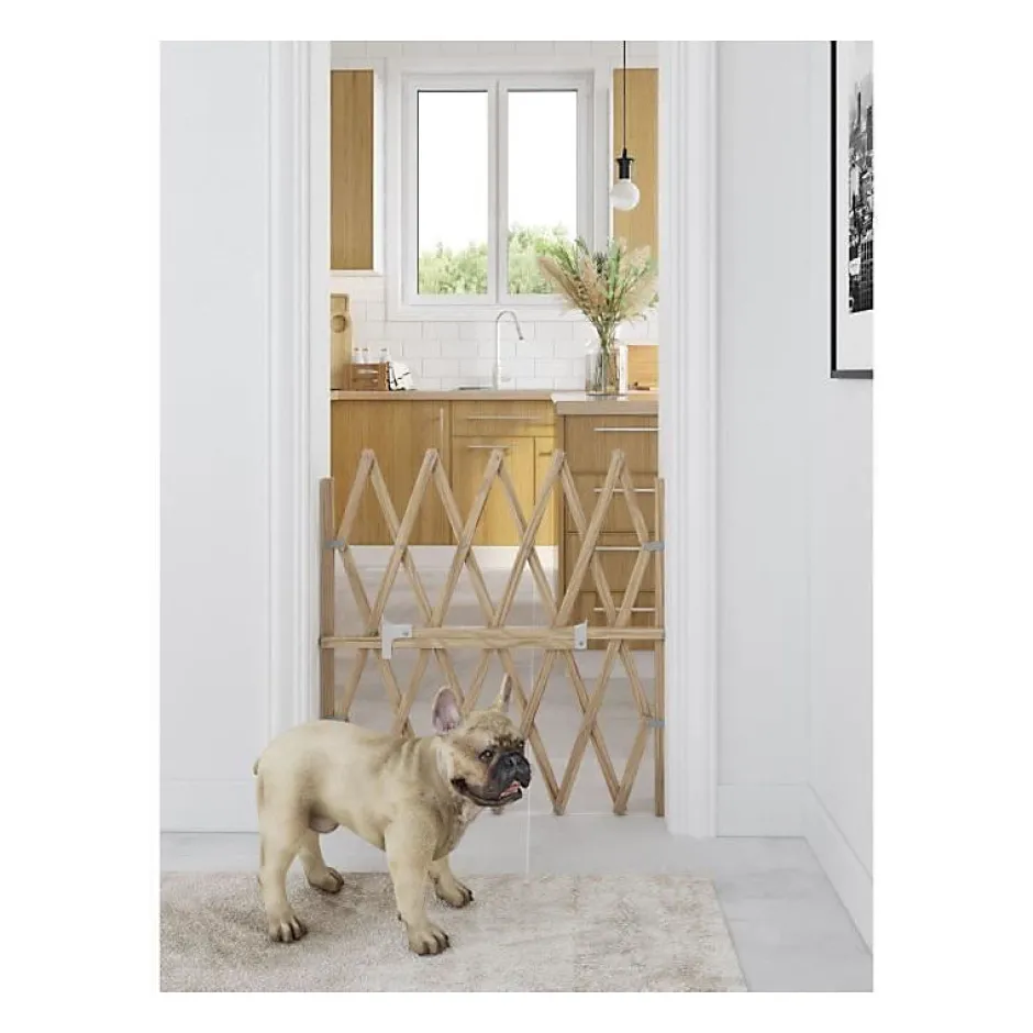 Nordlinger Pro Barrière amovible pour animaux sans perçage Press'Fix - Hauteur 83 cm, Largeur ajustable de 65 à 104 cm