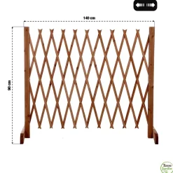 Terre Jardin Barrière de protection extensible 90 cm