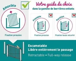 Nordlinger Pro Barrière de sécurité amovible Oleane 7