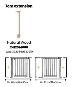 Barrière de sécurité en bois-Safety 1st Best
