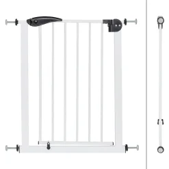 ECD Germany Barrière de sécurité enfants garde-corps protection fermeture d'escalier 70-75cm