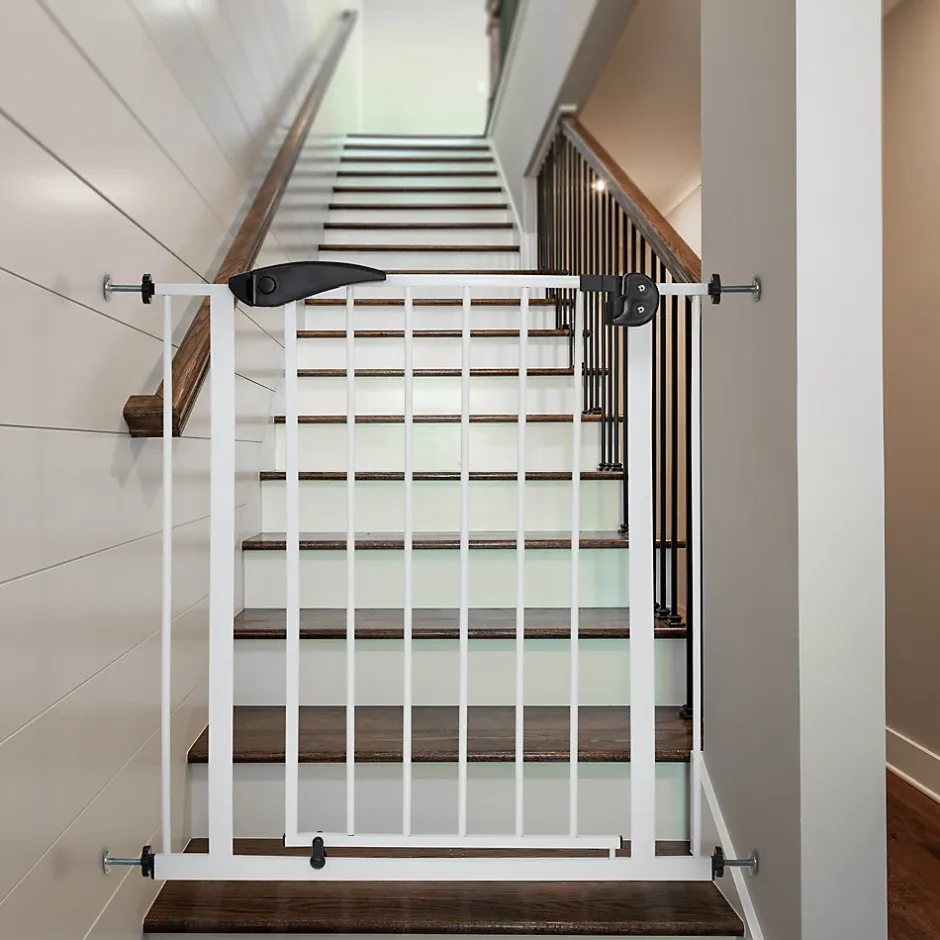 ECD Germany Barrière de sécurité enfants garde-corps protection fermeture d'escalier 75-85cm