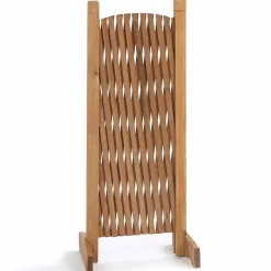 IDMarket Barrière extensible bois treillis 30 à 150 cm