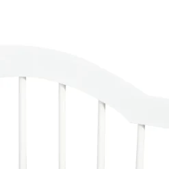 Barrière modulable pliable barrière de sécurité 154,5L x 61H cm MDF blanc-PawHut New