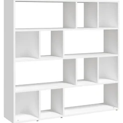 Bibliothèque/Cloison de séparation Blanc 105x24x102 cm-Vidaxl Hot