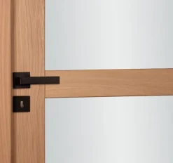 Bloc porte 4 Vitrages CETUS bois chêne européen 2040 x 830 Gauche-Lynporte Best