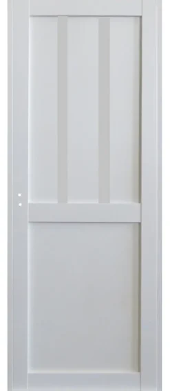 Gd Menuiseries Bloc Porte Atelier 2 Panneaux Blanc H204 X L73 Côte Tableau P.droite