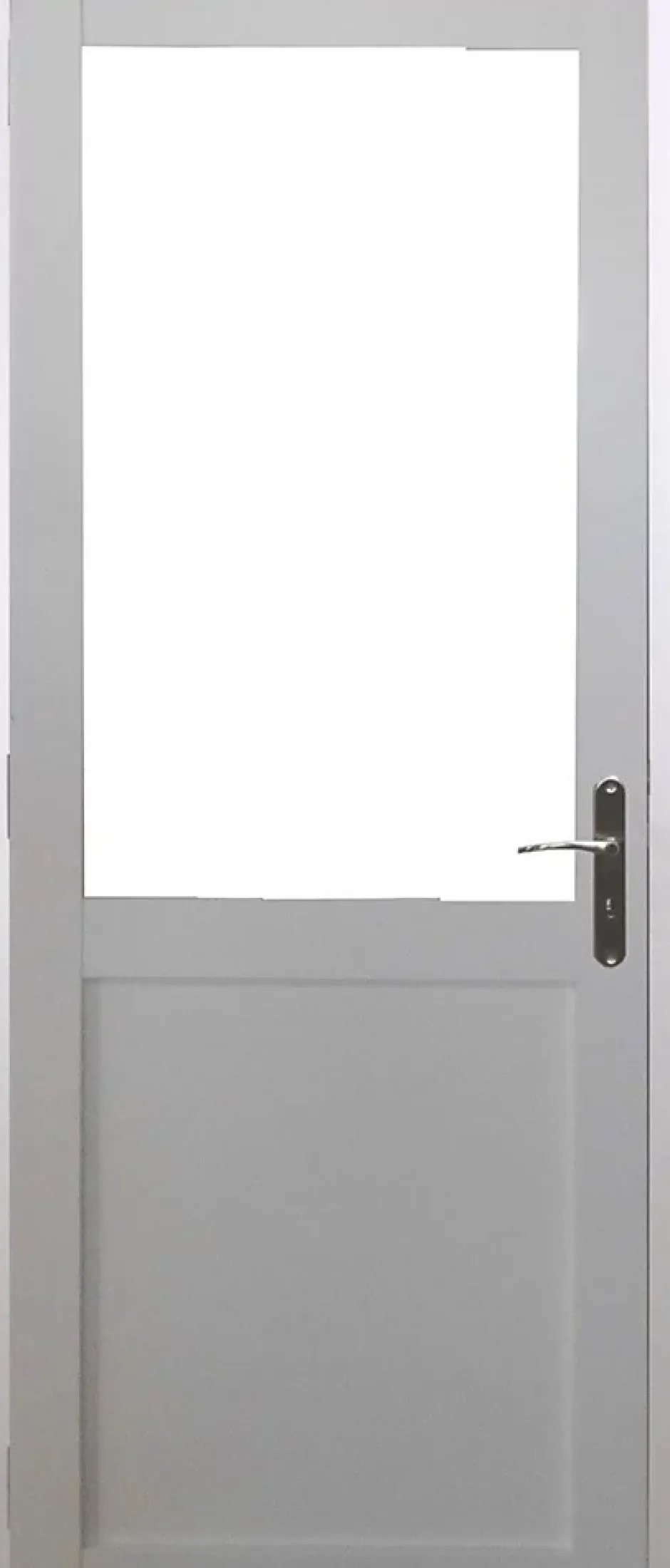 Bloc Porte Atelier Blanc Sans Meneau H204 X L73 Côte Tableau P.gauche-Gd Menuiseries Outlet