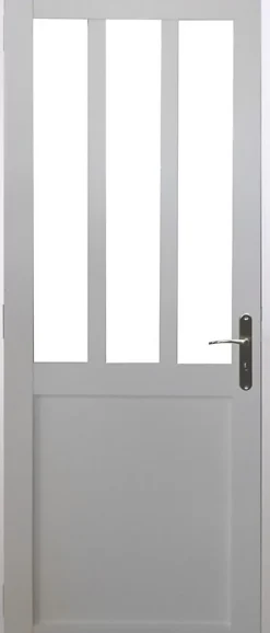 Bloc Porte Atelier Blanc H204 X L73 Côte Tableau P.gauche-Gd Menuiseries Sale