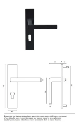 Gd Menuiseries Bloc Porte Atelier Placage Chene H204 X L83 Côte Tableau P.droite, Poignee