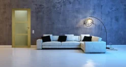 Gd Menuiseries Bloc Porte Ayous Vitrée H204 X L73 Côte Tableau P.gauche